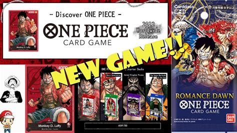 Official One Piece Trading Card Game Announced .